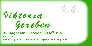 viktoria gereben business card